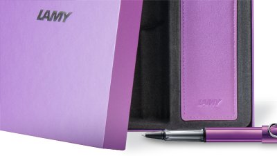 LAMY Box Set Pouch AL-star rollerball lilac