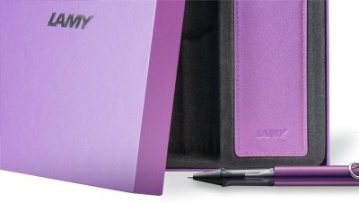 LAMY Box Set Pouch AL-star ballpoint lilac