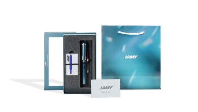 LAMY Box Set AL-star fountain pen petrol