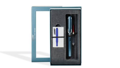 LAMY Box Set AL-star fountain pen petrol