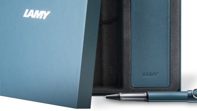 LAMY Box Set Pouch AL-star rollerball petrol