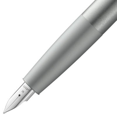 LAMY aion fountain pen olivesilver