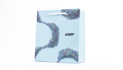 LAMY Box Set Pouch safari fountain pen aquasky