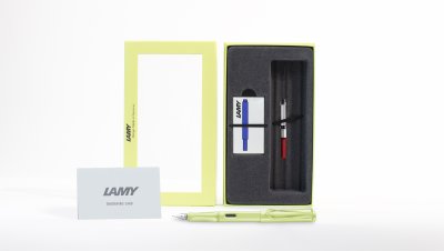 LAMY Box Set safari fountain pen springgreen