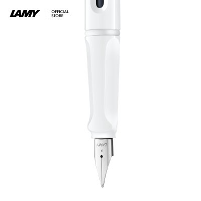 LAMY safari Fountain Pen  ALL WHITE 6 RINGS