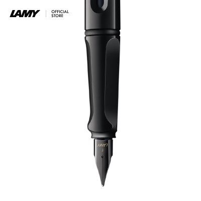 LAMY safari Fountain Pen ALL BLACK 6 RINGS
