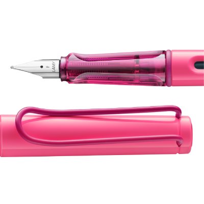 LAMY safari fountain pen NEONPINK  Nib F