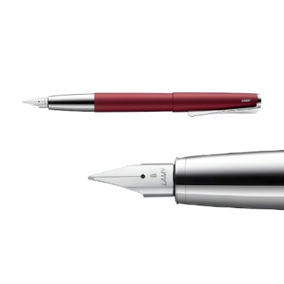 LAMY studio fountain pen Royalred Matt