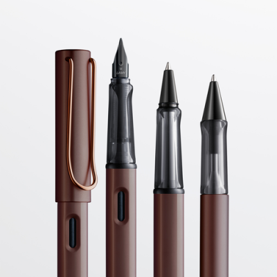 LAMY Lx rollerball pen marron