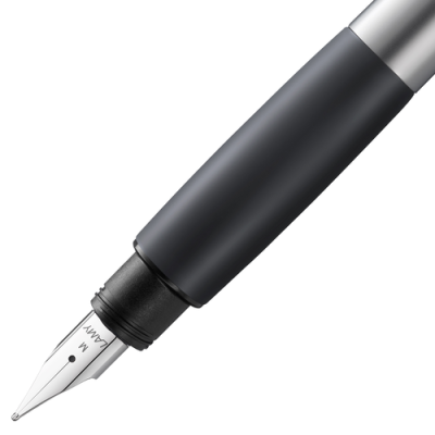 LAMY accent fountain pen silver-black