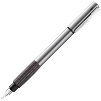 LAMY accent fountain pen silver-wood