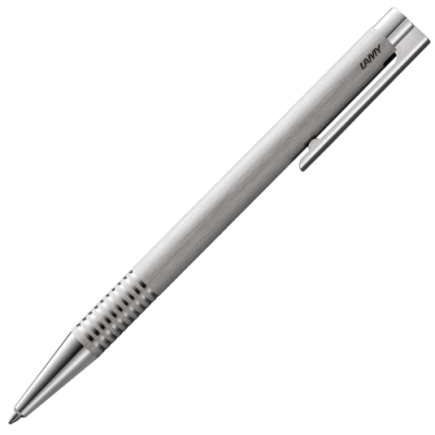 LAMY logo ballpoint pen brushed