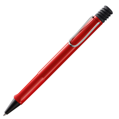 LAMY safari ballpoint pen red
