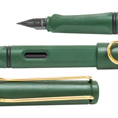 LAMY safari fountain pen green/gold