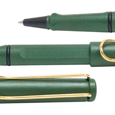 LAMY safari rollerball pen green/gold