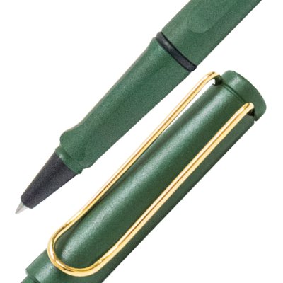 LAMY safari rollerball pen green/gold