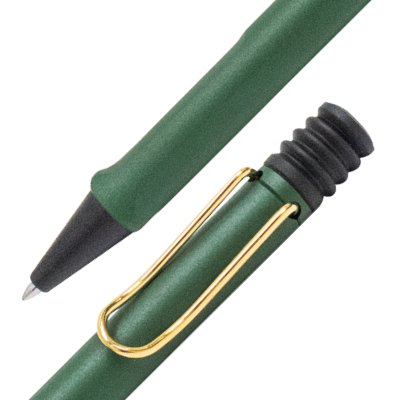 LAMY safari ballpoint pen green/gold