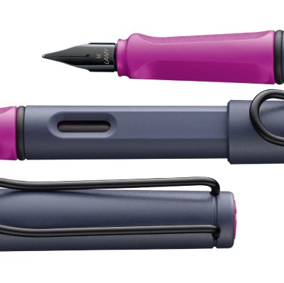 LAMY safari fountain pen pink cliff