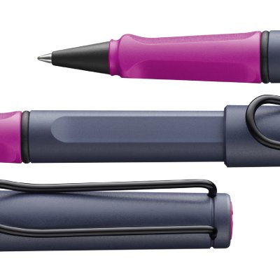 LAMY safari rollerball pen pink cliff