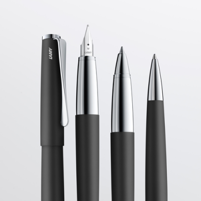 LAMY studio rollerball pen black