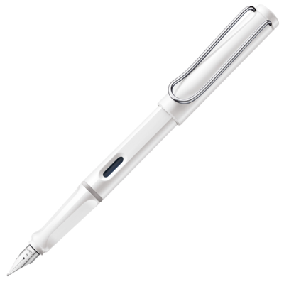 LAMY safari fountain pen white