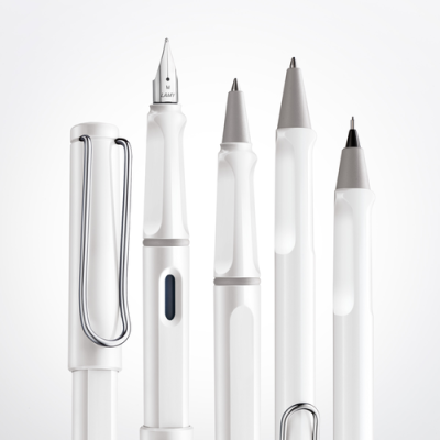 LAMY safari rollerball pen white