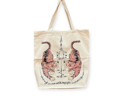 Summer Bag Thai tattoo Tigers Zodiac Yoga Cotton No Time Brand Thailand