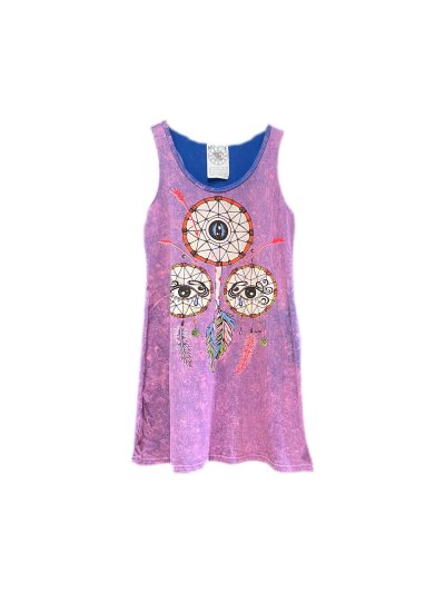 Dress Tunic Yoga Dream Catcher Psy Cotton No Time Brand Thailand