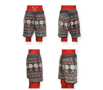 Men Shorts Pants Dream Catcher Design Indian Tribe Hippie No Time Brand Thailand Cotton