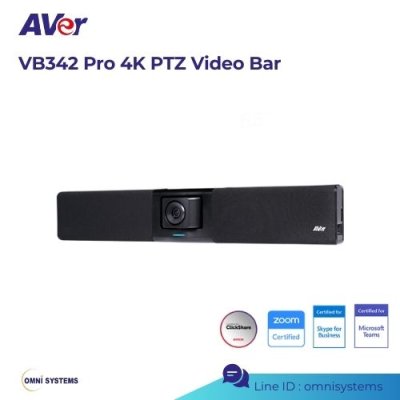 AVER VB342 Pro 4K PTZ Video Bar