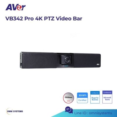 AVER VB342 Pro 4K PTZ Video Bar