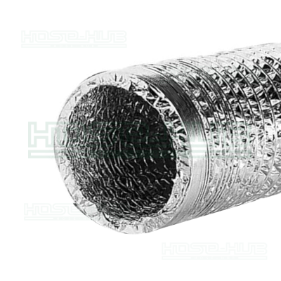 ALUMINUM FOIL AIR HOSE 2PLY  ท่ออลูมิเนียมฟอยด์