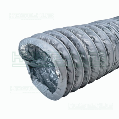 ท่อพีวีซีอลูมิเนียมฟอยล์พลาส Flexible PVC/Aluminium Foil Air Duct