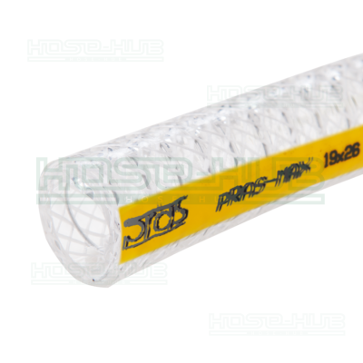 PRAS- MAX ท่อใยด้ายเสริมลวดสปริงสารพัดประโยชน์  HOSE-HUB