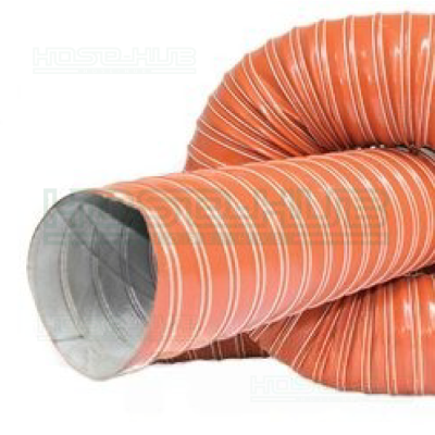 UNI-M8L SILICONE HOSE, ท่อผ้าใบซิลิโคนสีส้ม,ท่อผ้าใบเคลือบซิลิโคน