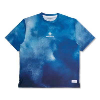 Indigoskin Running Division “Blu Dye” Dry Knit Run Tee