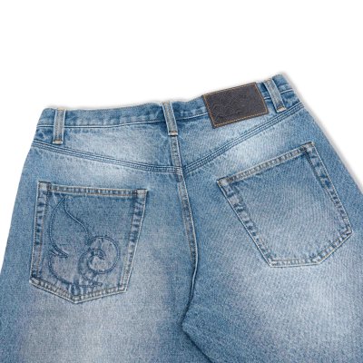 [Pre-Order] Indigoskin Daddy Denim Shorts “Vintage Washed”
