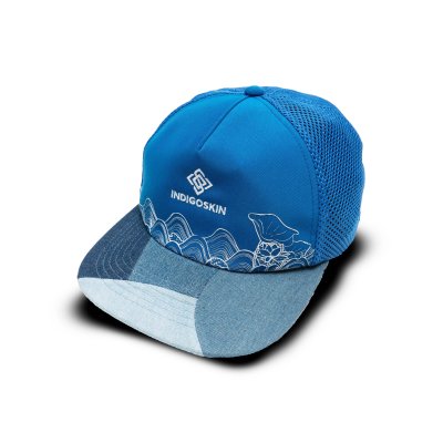 Pre-Indigoskin Sport Club Denim Trucker Caps