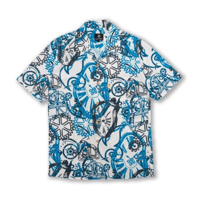 Indigoskin Eternity Aloha Shirt (White)