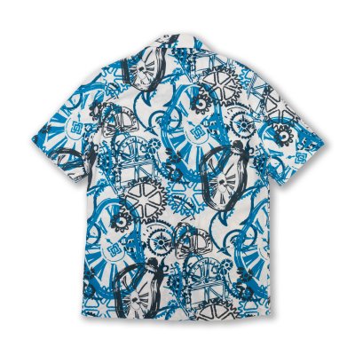 Indigoskin Eternity Aloha Shirt (White)