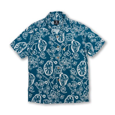 Indigoskin Eternity Aloha Shirt (Navy)