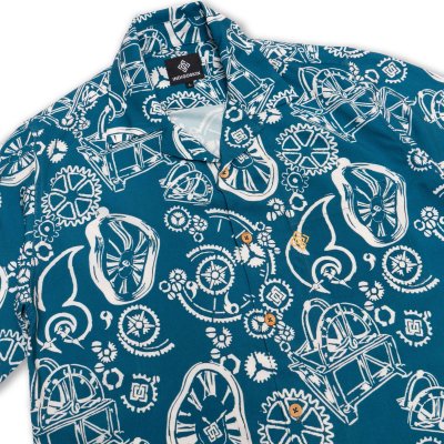 Indigoskin Eternity Aloha Shirt (Navy)