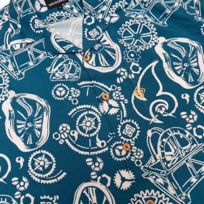 Indigoskin Eternity Aloha Shirt (Navy)