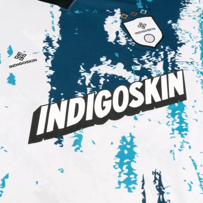 Indigoskin Classic Football Away Jersey 2024 (White - Indigo)