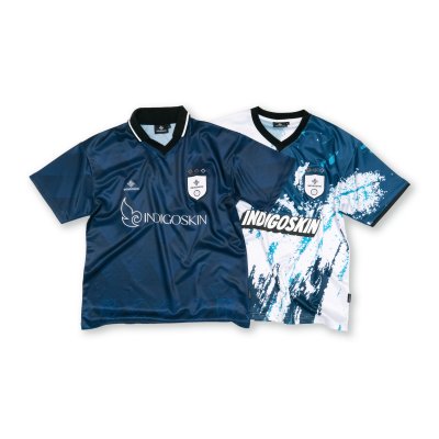 Indigoskin Classic Football Away Jersey 2024 (White - Indigo)