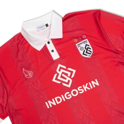 [ PRE-ORDER ] Indigoskin Classic Football Jersey “Siam Crimson Red” (Crimson Red - White)