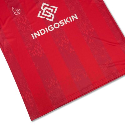 [ PRE-ORDER ] Indigoskin Classic Football Jersey “Siam Crimson Red” (Crimson Red - White)