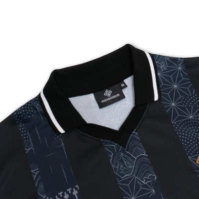 Indigoskin Midnight Classic Football Jersey (Black - Navy) Long Sleeve (Exclusive Online Store)