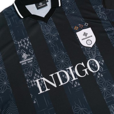 Indigoskin Midnight Classic Football Jersey (Black - Navy) Long Sleeve (Exclusive Online Store)