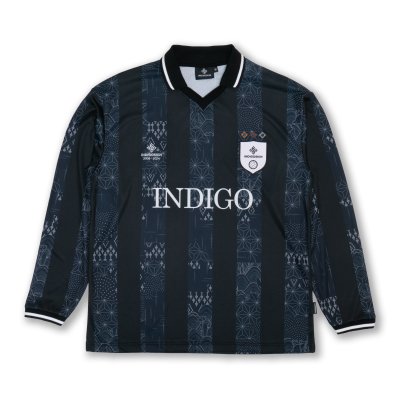 Indigoskin Midnight Classic Football Jersey (Black - Navy) Long Sleeve (Exclusive Online Store)